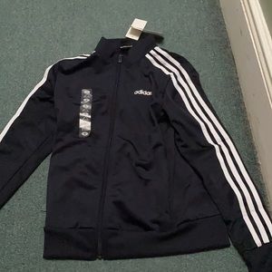 Navy Blue Adidas Track Jacket